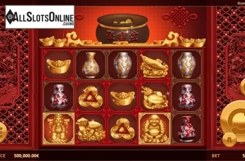Reel Screen. Bowl of Fortune from Ganapati