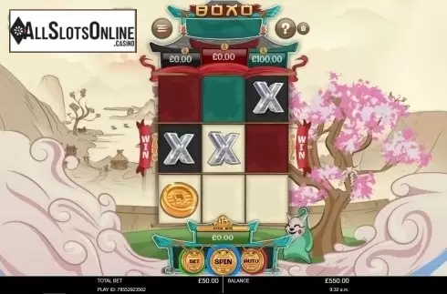 Game Workflow screen. Boxo from Probability Jones