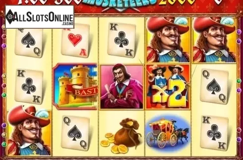 Reel Screen. Brave Musketeers from Octavian Gaming