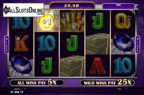 Free Spins 2. Break Da Bank Again Respin from Gameburger Studios