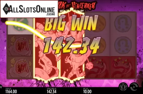 Bonus big win. Børk the Berzerker – Hack 'N' Slash Edition from Thunderkick