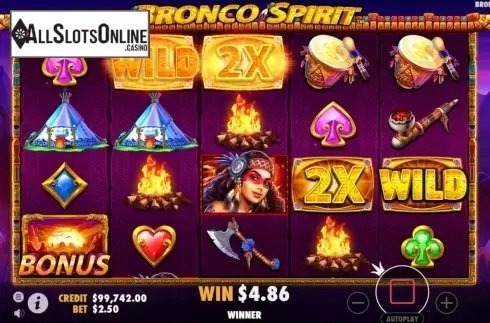 Free Spins 2. Bronco Spirit from Pragmatic Play