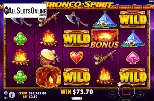 Free Spins 3. Bronco Spirit from Pragmatic Play