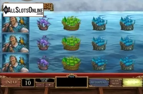 Reel Screen. Buccaneer Blast from Playtech
