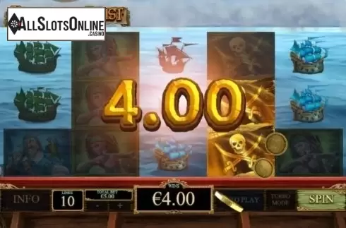 Win Screen 1. Buccaneer Blast from Playtech