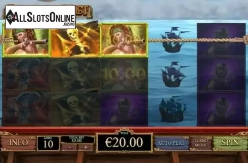 Win Screen 2. Buccaneer Blast from Playtech