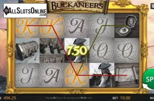 Win Screen 4. Buckaneers from Genii