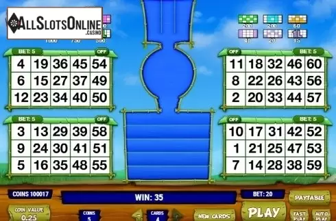 Screen 1. Bugs Party from Play'n Go