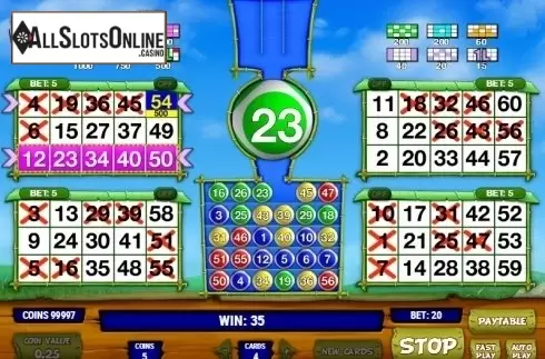 Screen 2. Bugs Party from Play'n Go