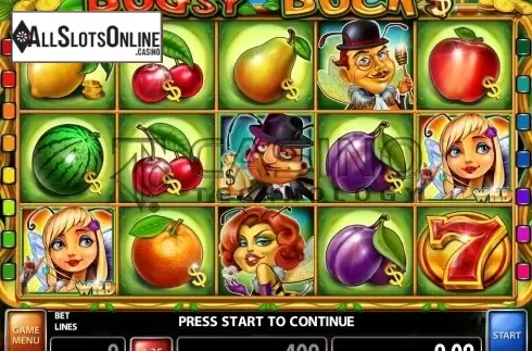 Screen2. Bugsy Bucks from Casino Technology