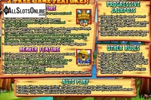 Features. Builder Beaver from RTG