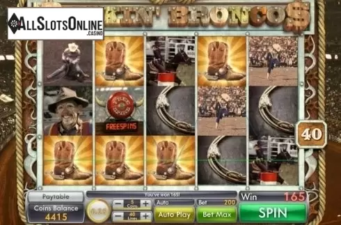 Win Screen 2. Buckin' Broncos from Genii