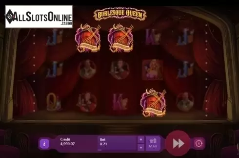 Screen 4. Burlesque Queen from Playson