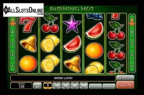 Screen6. Burning Hot from EGT