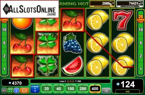 Win Screen 2. Burning Hot Egypt Quest from EGT