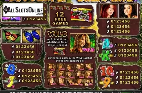 Screen6. Butterfly Dreaming from Casino Technology