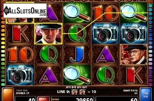Screen 3. Bye Bye Spy Guy from Casino Technology