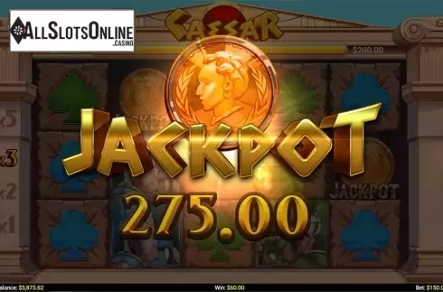 Win screen. Caesar (Mobilots) from Mobilots