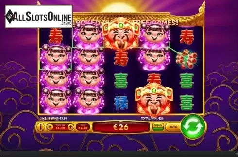 Win screen 2. Cai Shen Ci Fu from Skywind Group