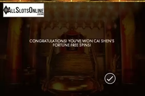 Screen 5. Cai Shen's Fortune from Genesis