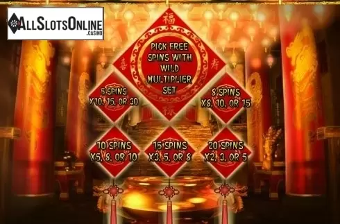 Screen 6. Cai Shen's Fortune from Genesis