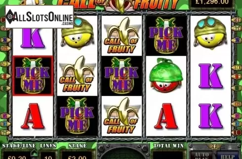 Screen5. Call of Fruity from Barcrest