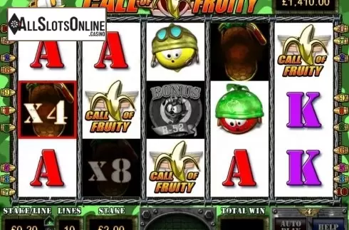 Screen6. Call of Fruity from Barcrest