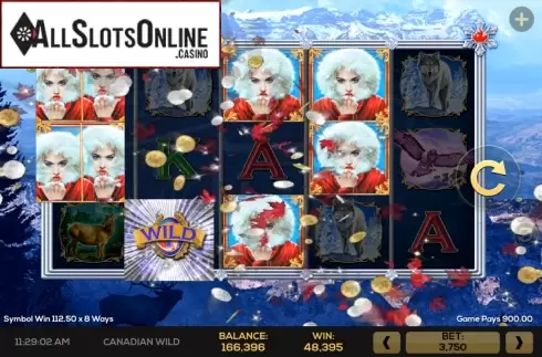 Win Screen 1. Canadian Wild from High 5 Games