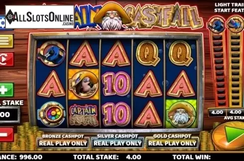 Screen 1. Captain Cashfall from CORE Gaming