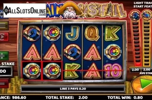 Screen 2. Captain Cashfall from CORE Gaming