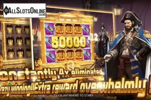 Start Screen. Captain's Treasure (Dream Tech) from Dream Tech