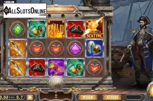 Reel Screen. Captain's Treasure (Dream Tech) from Dream Tech
