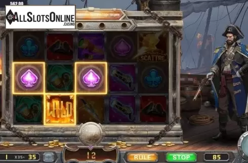 Win Screen 2. Captain's Treasure (Dream Tech) from Dream Tech