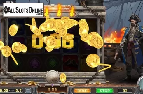 Win Screen 4. Captain's Treasure (Dream Tech) from Dream Tech