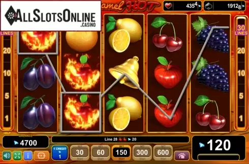 Screen7. Caramel Hot from EGT