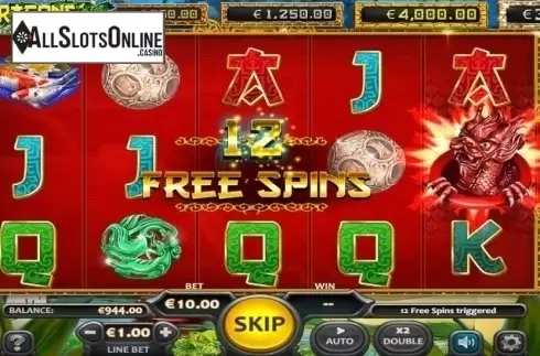 Free Spins. Cardinal Dragons from Nucleus Gaming