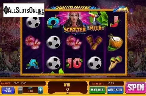 Reels screen. Carnival of Brazil from Aiwin Games