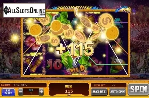 Win screen. Carnival of Brazil from Aiwin Games