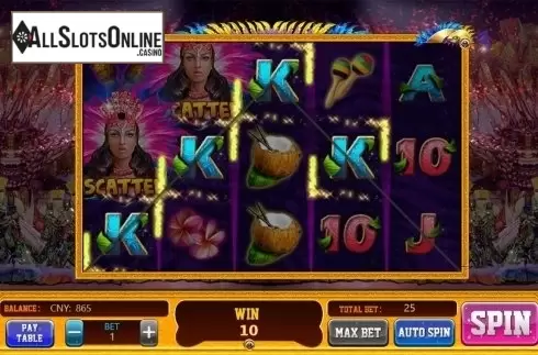 Game workflow screen 2. Carnival of Brazil from Aiwin Games