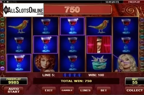 Screen9. Casanova from Amatic Industries