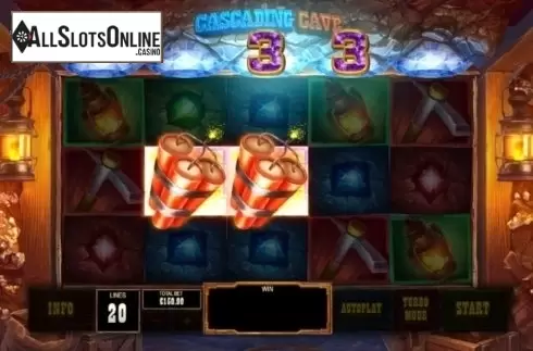Feature 1. Cascading Cave from Playtech
