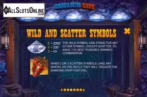 Features 1. Cascading Cave from Playtech