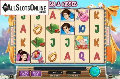 Reel Screen. Cash And Kisses from GamePlay