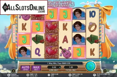 Win Screen. Cash And Kisses from GamePlay