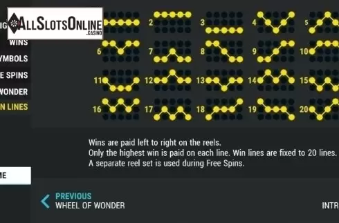 Lines. Cash Conquest from Slot Factory