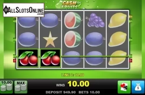 Win Screen 3. Cash Fruits Plus (Merkur) from Merkur