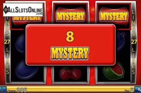 Wild Win screen. Cash Line 27 HD from Merkur