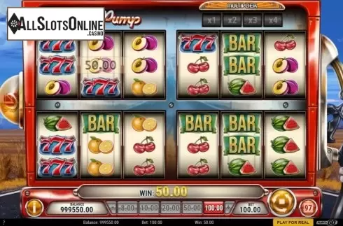 Win Screen 1. Cash Pump from Play'n Go