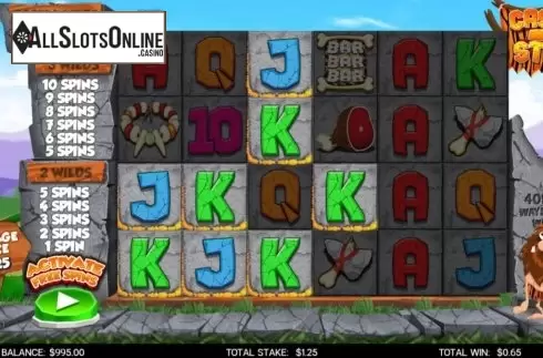Win Screen 1. Cashed in Stone from CORE Gaming