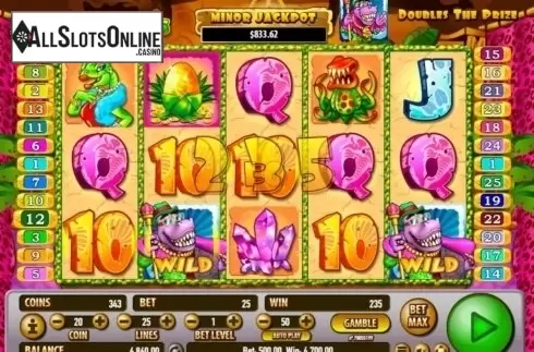 Win Screen 3. Cashosaurus from Habanero